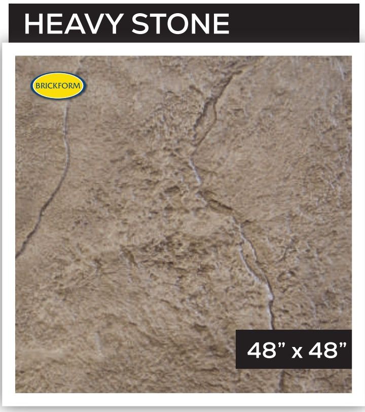 Heavy Stone — Texture Skins stamped concrete