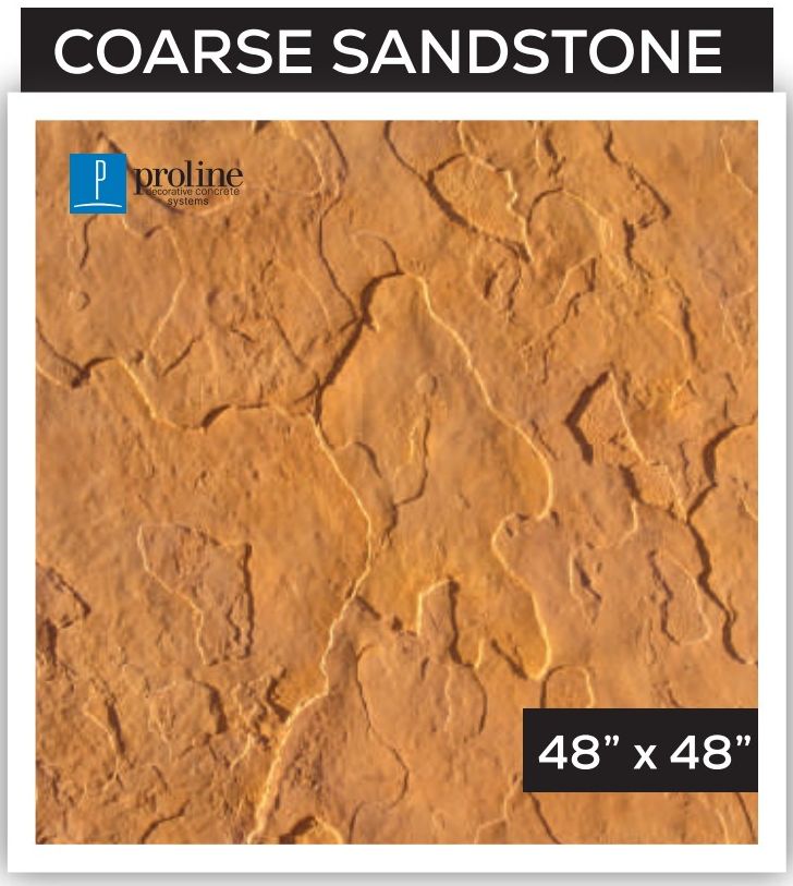 Coarse Sandstone — Texture Skins stamped concrete