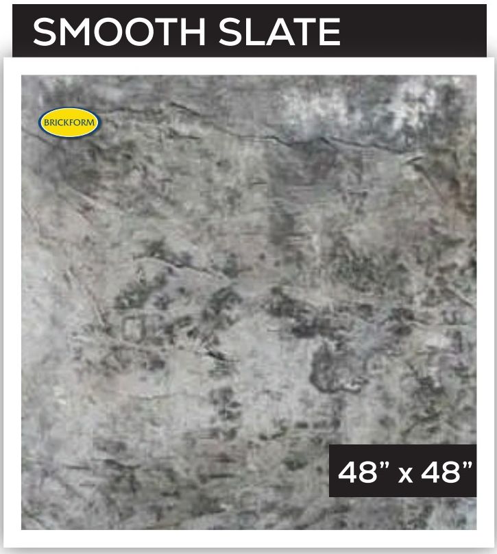 Smooth Slate — Texture Skins stamped concrete