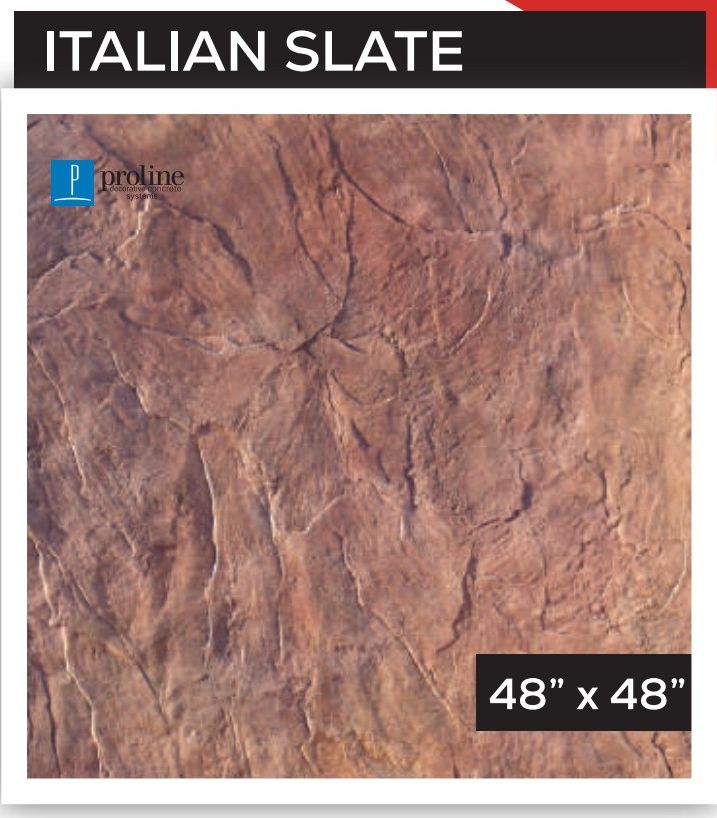Italian Slate — Texture Skins stamped concrete