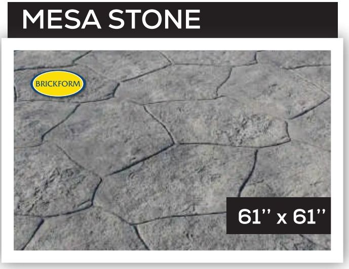 Mesa Stone — Stone Patterns stamped concrete