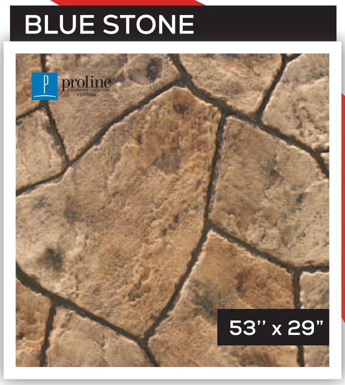 Blue Stone — Stone Patterns stamped concrete
