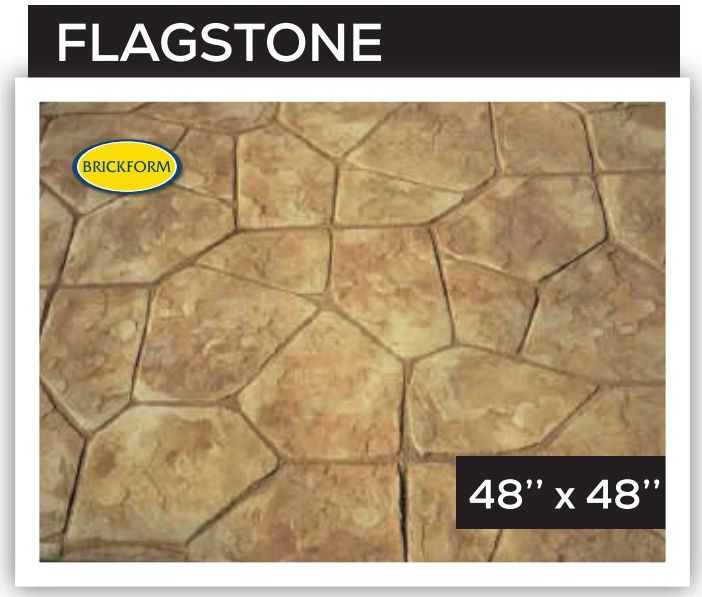 Flagstone — Stone Patterns stamped concrete