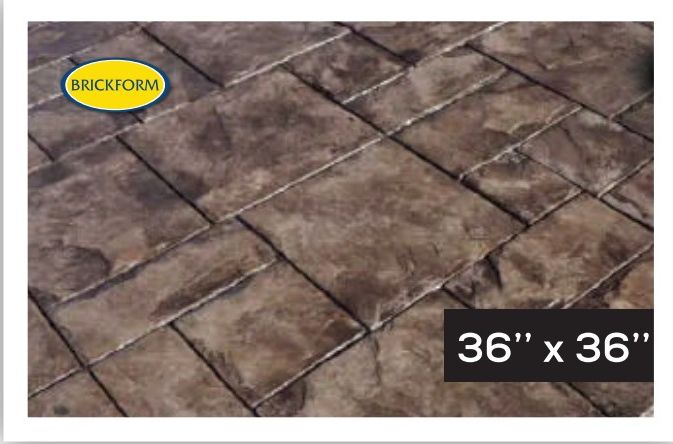 Grand Ashlar — Ashlar & Slate stamped concrete