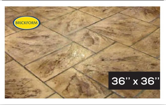 Cut Slate — Ashlar & Slate stamped concrete