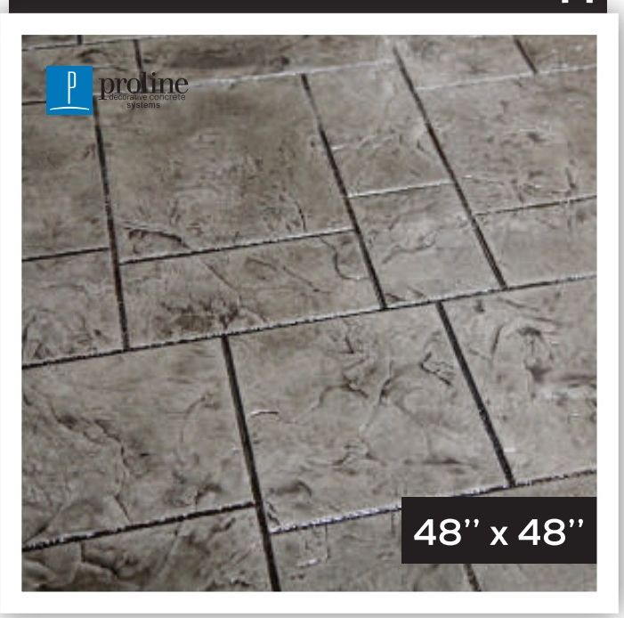 Monterey Seamless — Ashlar & Slate stamped concrete
