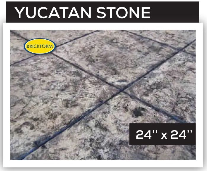 Yucatan Stone — Tile & Medallions stamped concrete